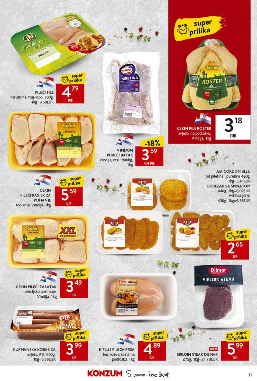 Konzum katalog Akcija 02.05.-07.05.2025.