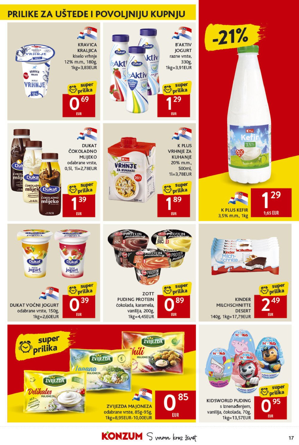 Konzum katalog Akcija 02.05.-07.05.2025.