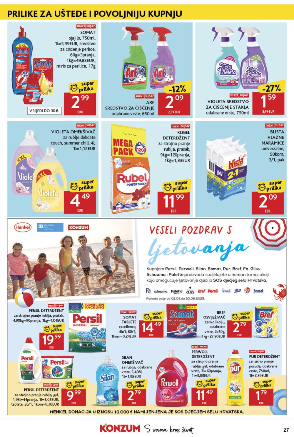 Konzum katalog Akcija 02.05.-07.05.2025.