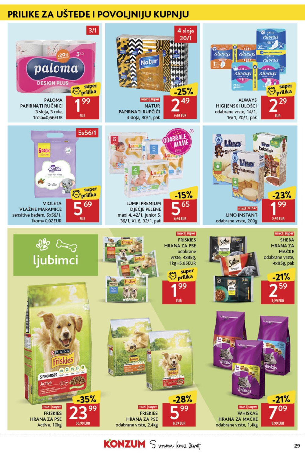 Konzum katalog Akcija 02.05.-07.05.2025.