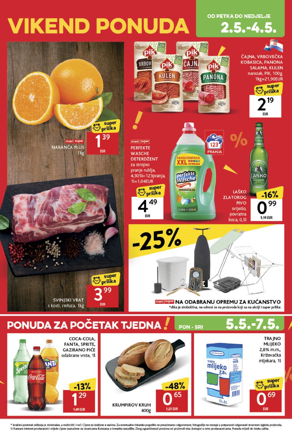 Konzum katalog Akcija 02.05.-07.05.2025.