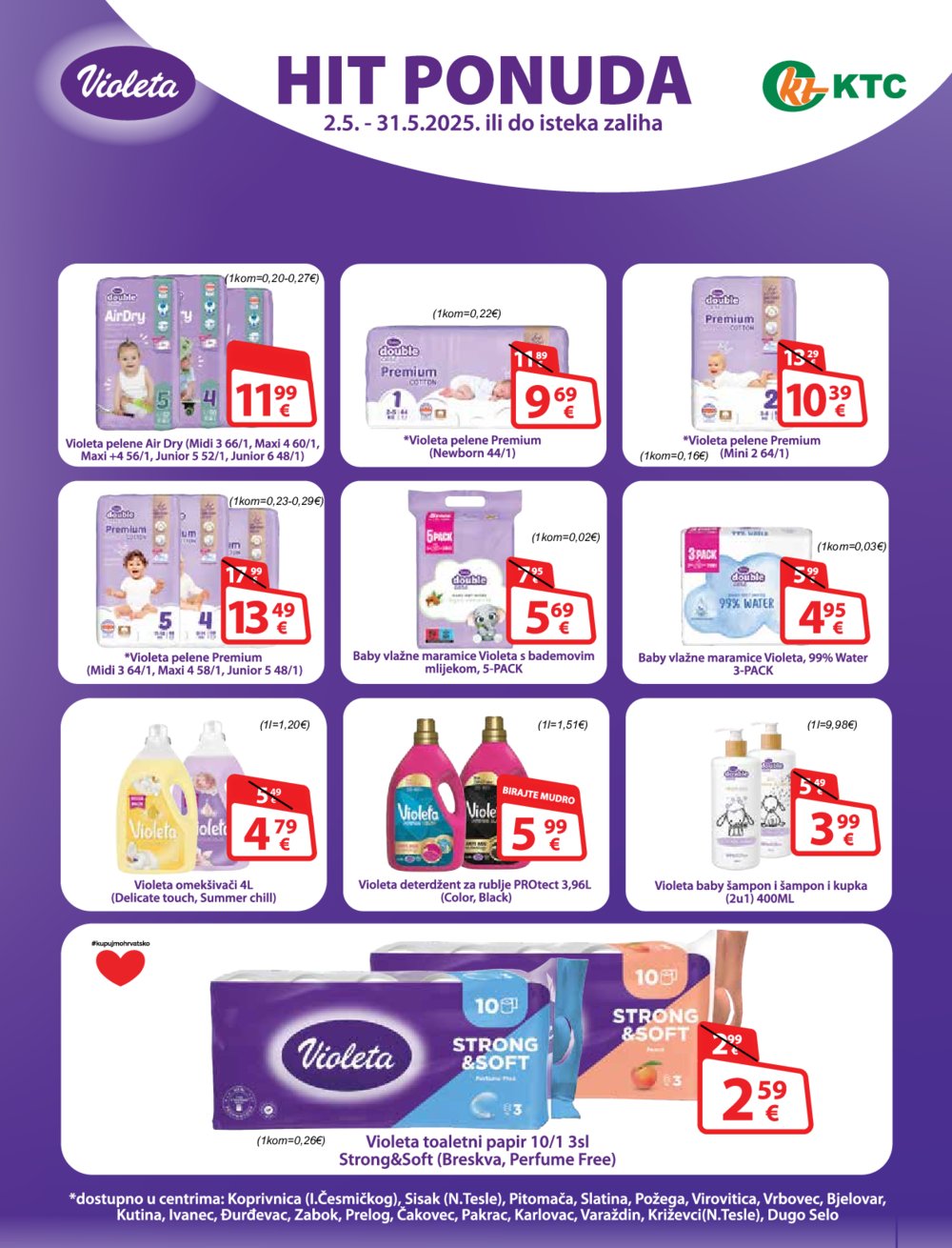 KTC katalog Široke Potrošnje 02.05.-07.05.2025.