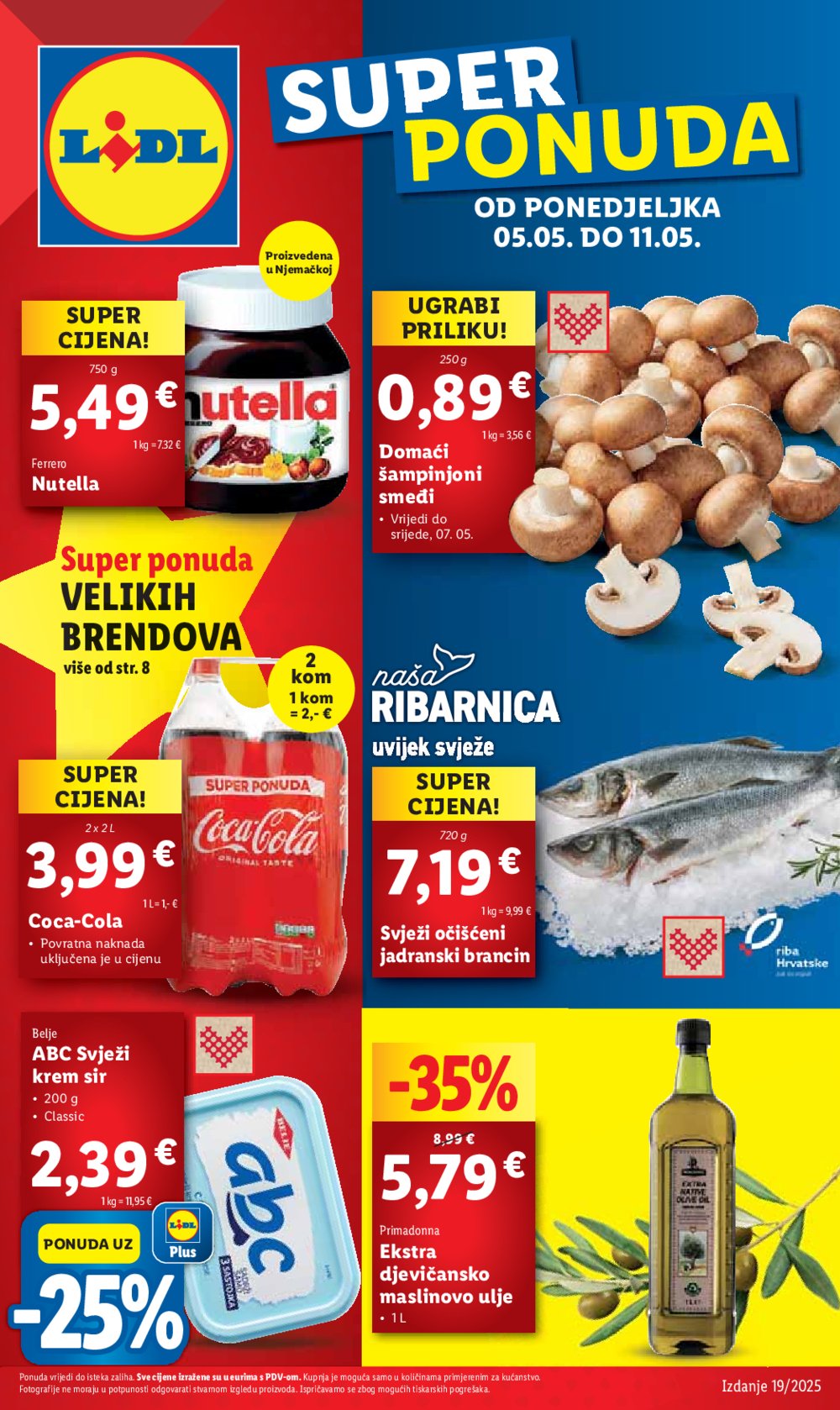Lidl super ponuda od Ponedjeljka 05.05.-11.05.2025