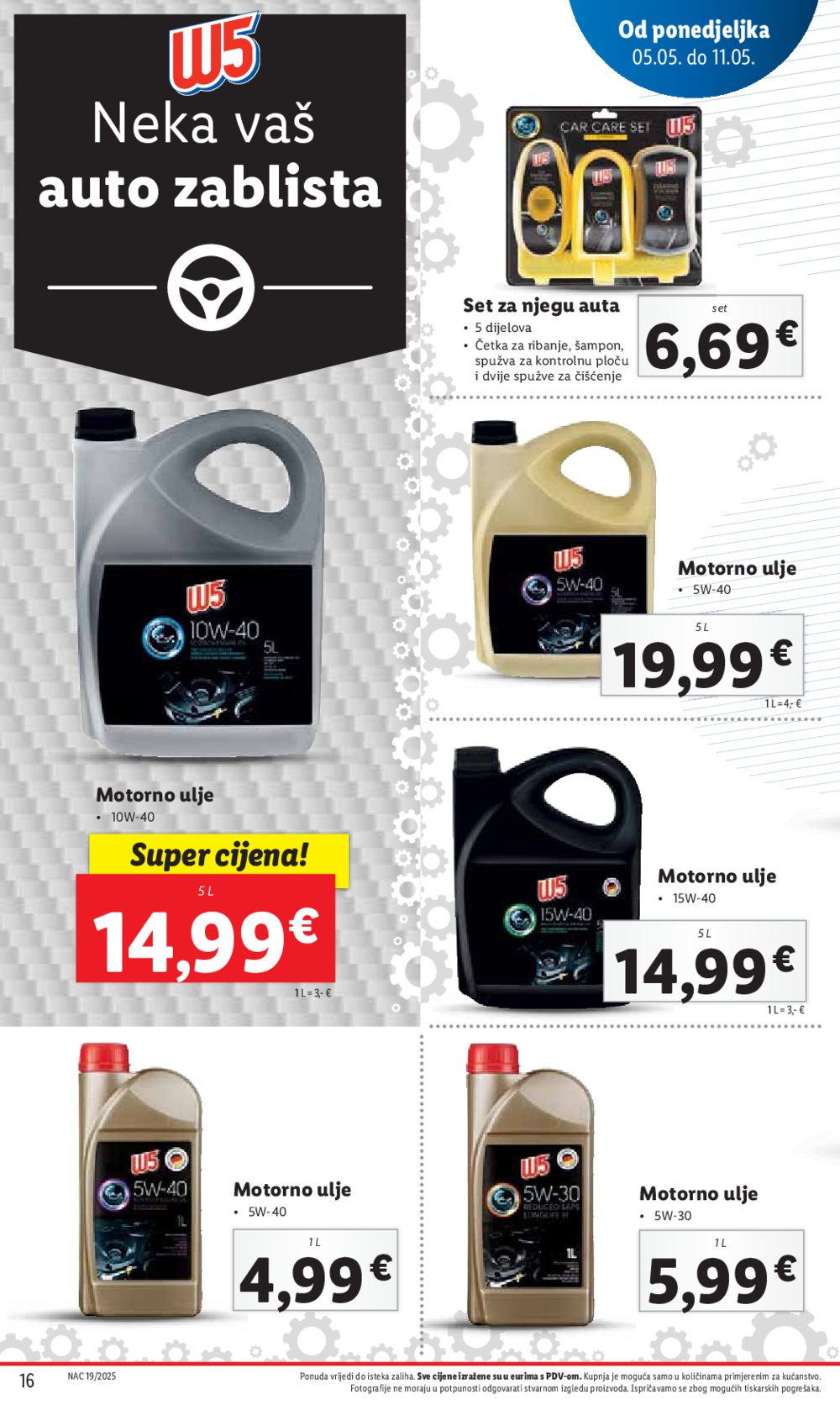 Lidl super ponuda od Ponedjeljka 05.05.-11.05.2025