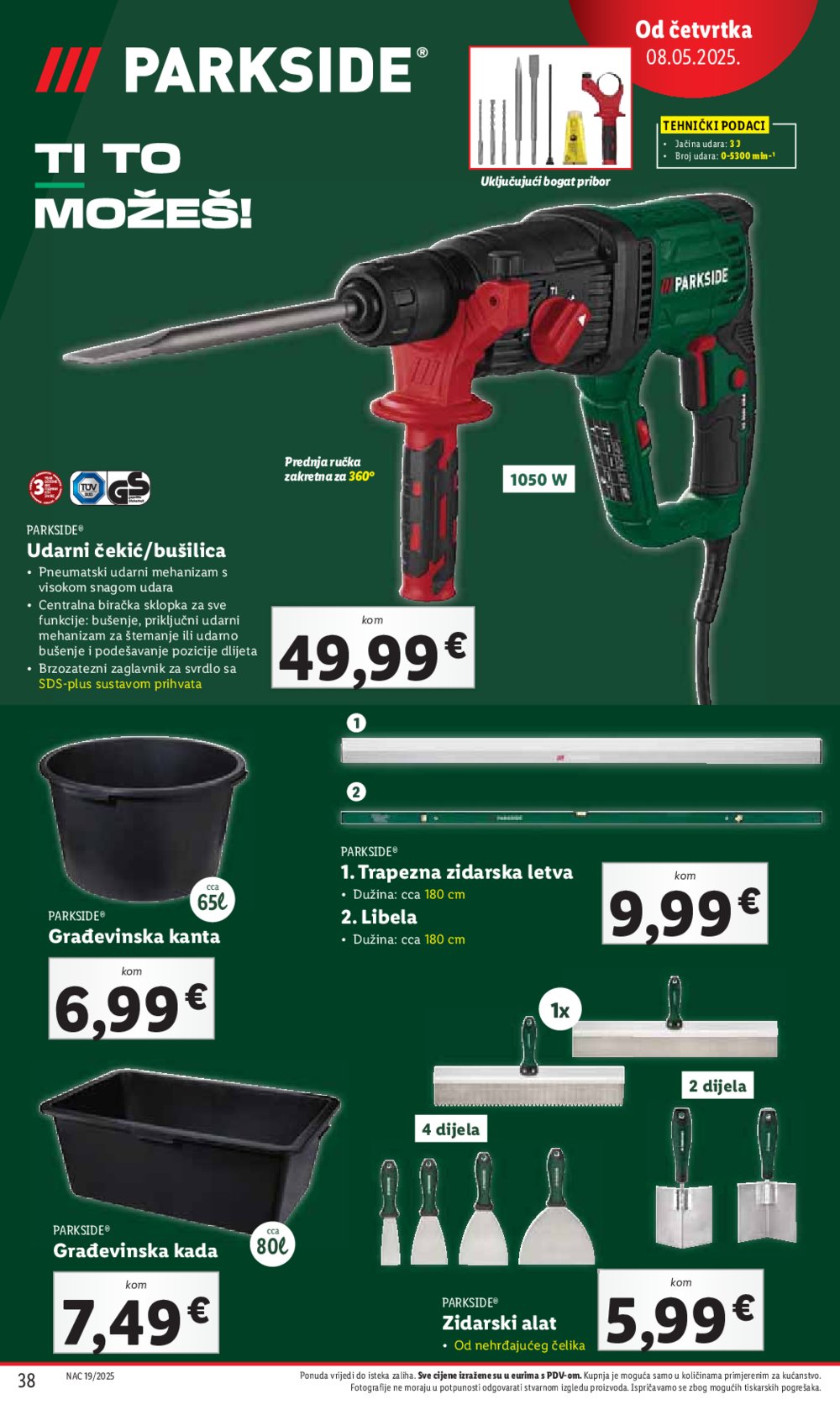Lidl super ponuda od Ponedjeljka 05.05.-11.05.2025