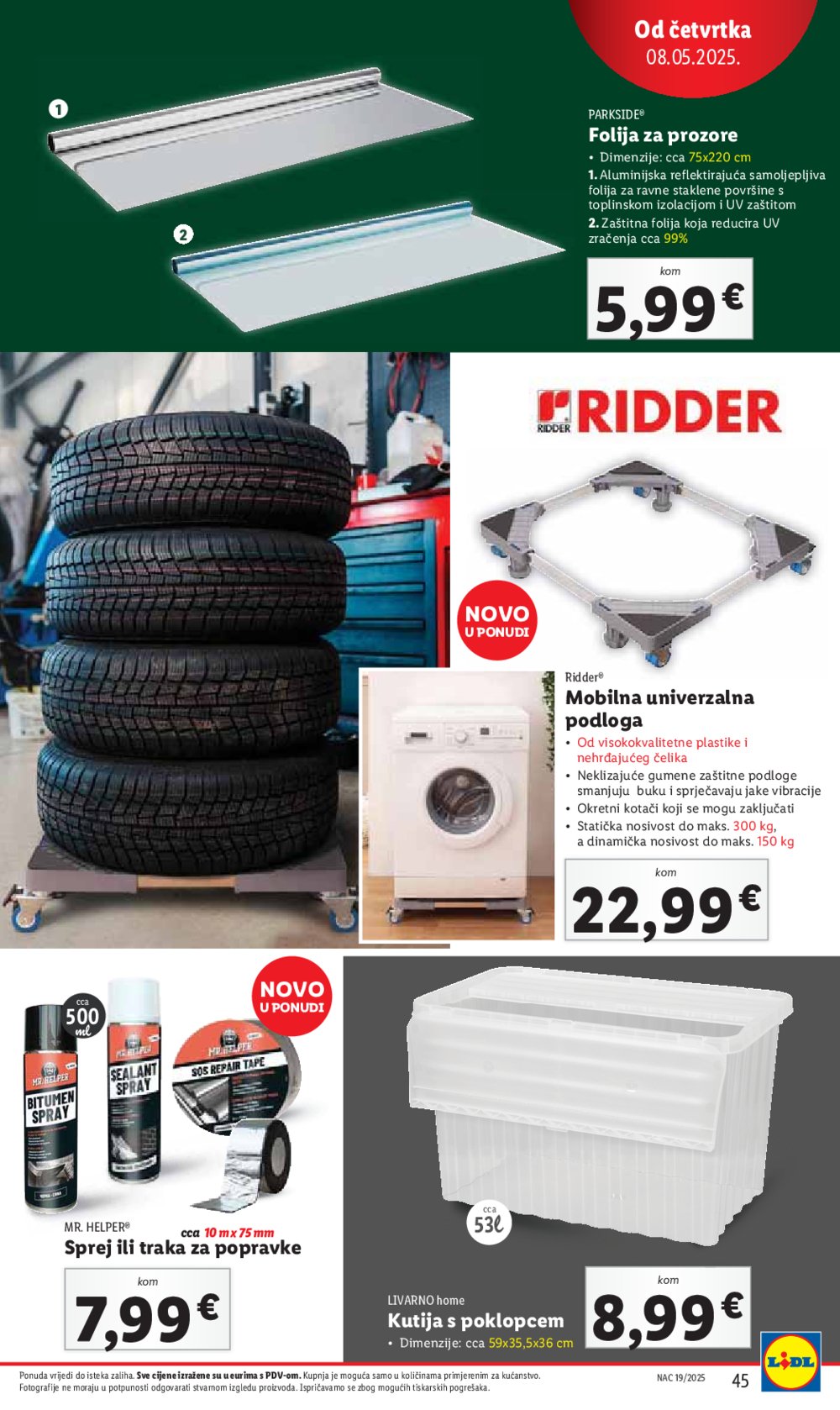 Lidl super ponuda od Ponedjeljka 05.05.-11.05.2025