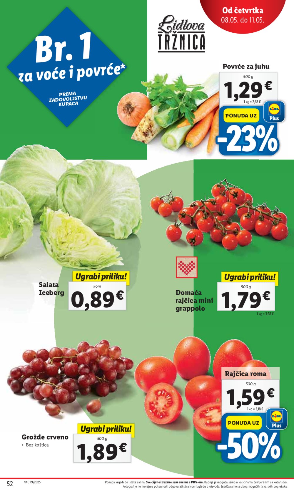 Lidl super ponuda od Ponedjeljka 05.05.-11.05.2025