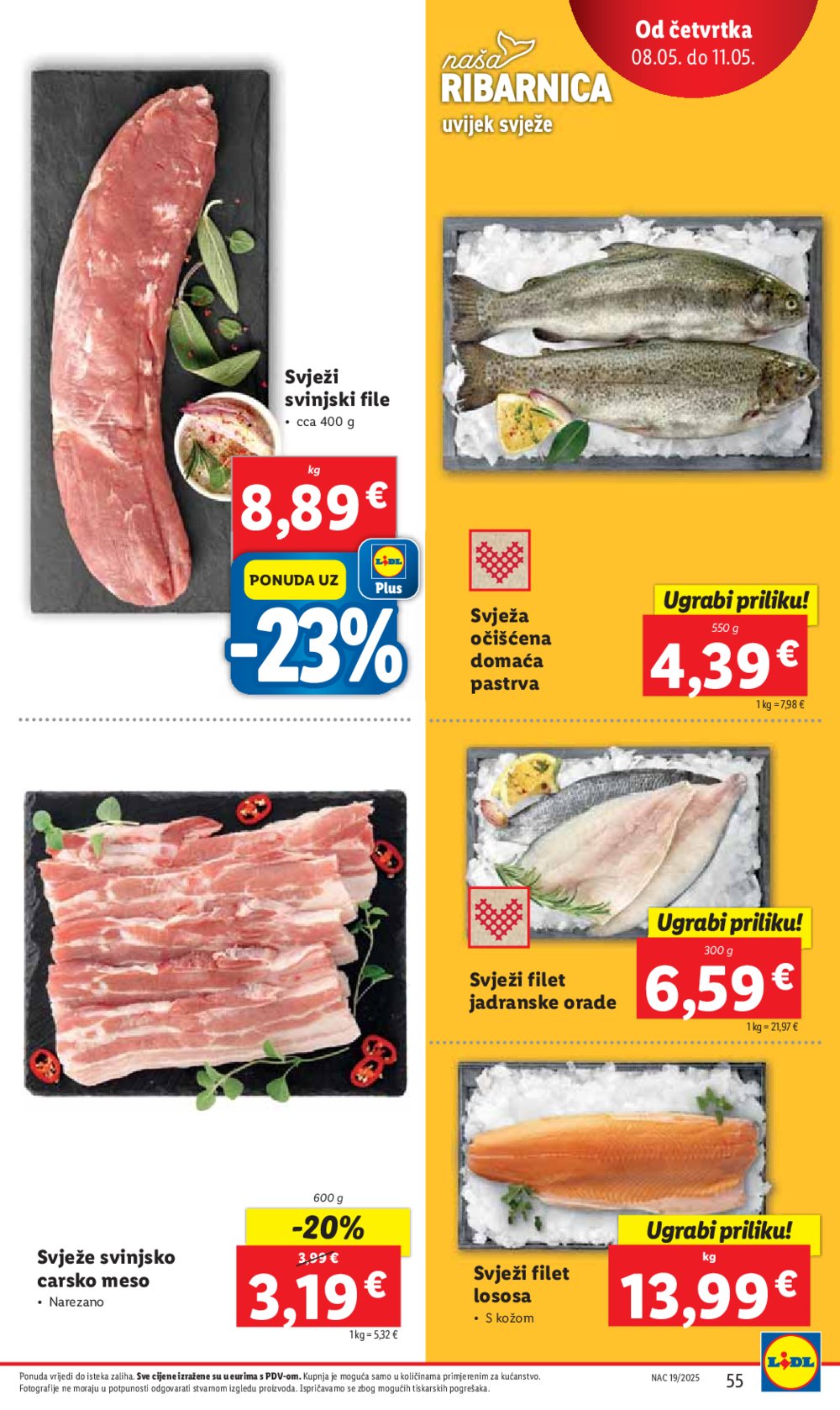 Lidl super ponuda od Ponedjeljka 05.05.-11.05.2025