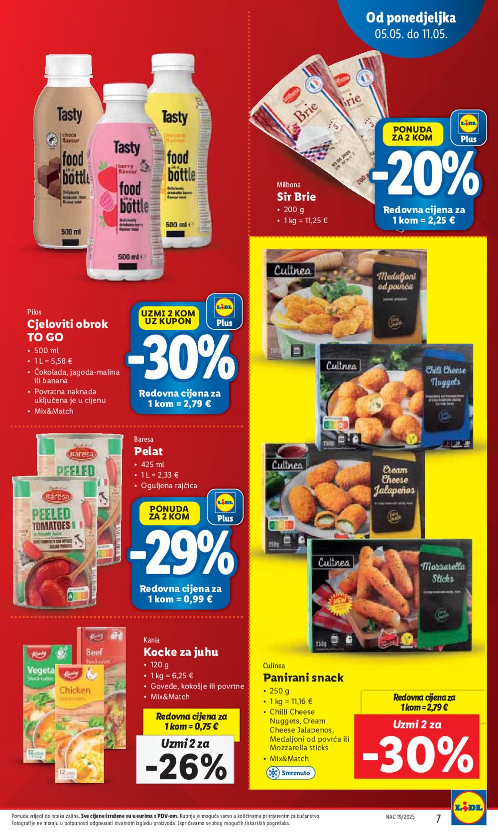 Lidl super ponuda od Ponedjeljka 05.05.-11.05.2025