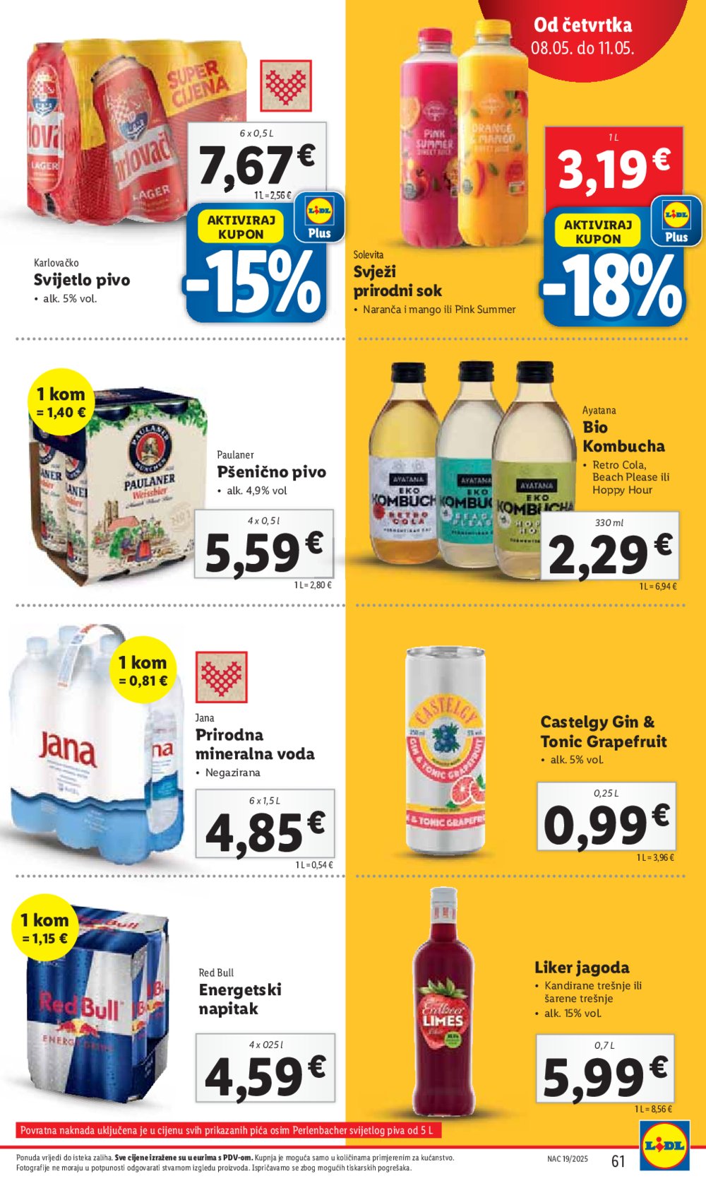 Lidl super ponuda od Ponedjeljka 05.05.-11.05.2025