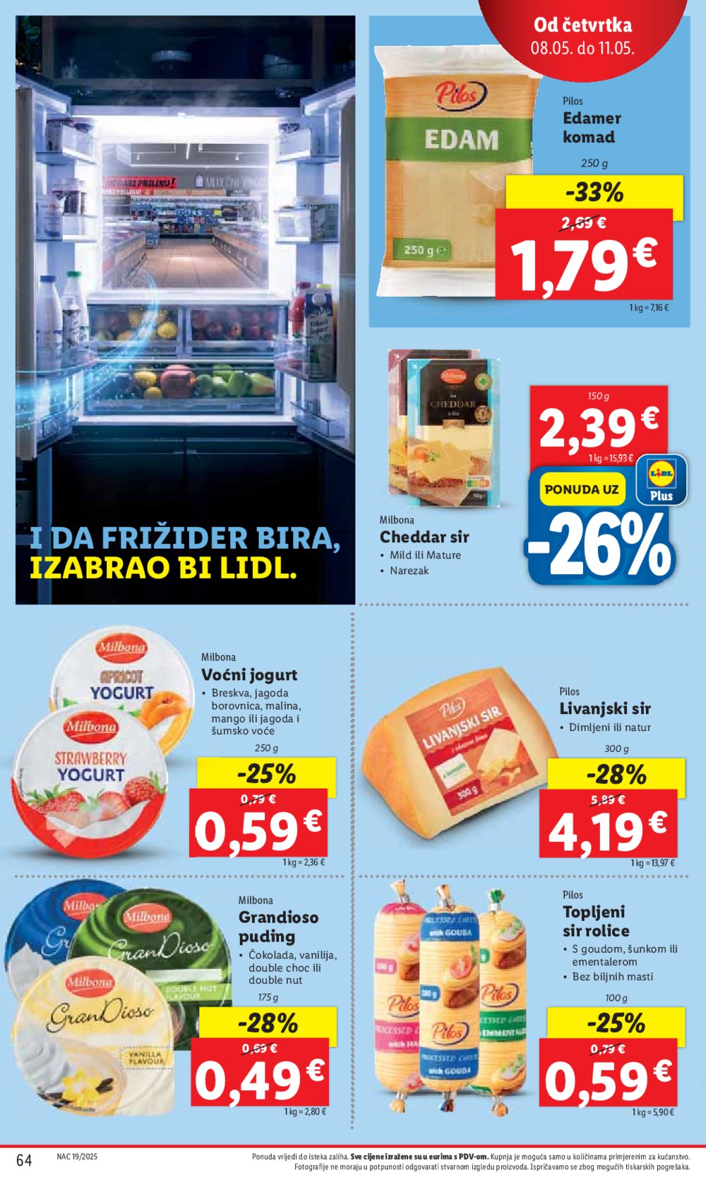 Lidl super ponuda od Ponedjeljka 05.05.-11.05.2025