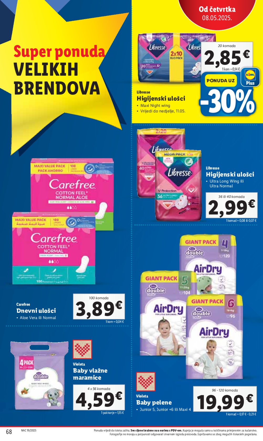 Lidl super ponuda od Ponedjeljka 05.05.-11.05.2025