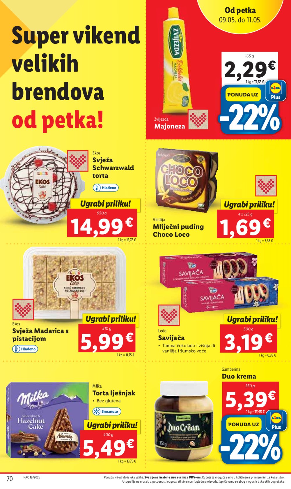 Lidl super ponuda od Ponedjeljka 05.05.-11.05.2025