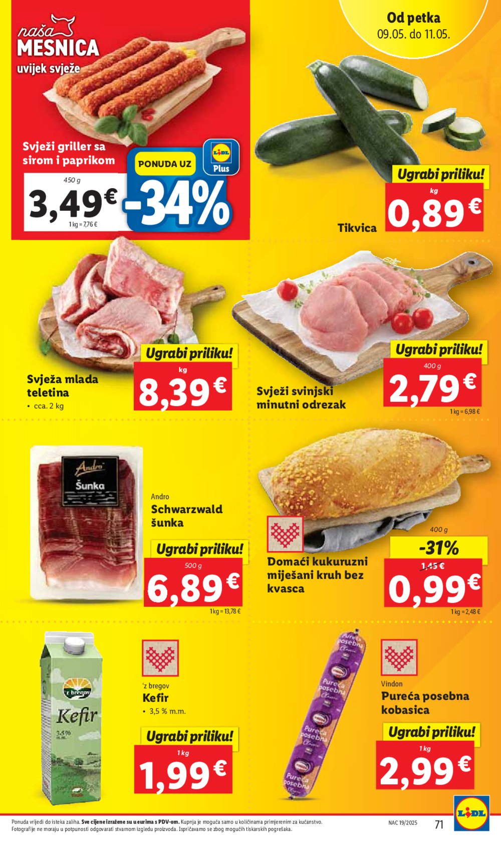 Lidl super ponuda od Ponedjeljka 05.05.-11.05.2025