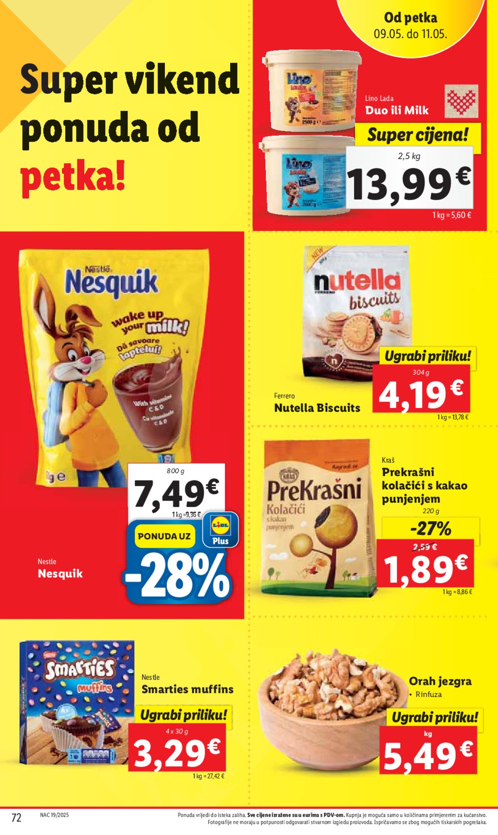 Lidl super ponuda od Ponedjeljka 05.05.-11.05.2025