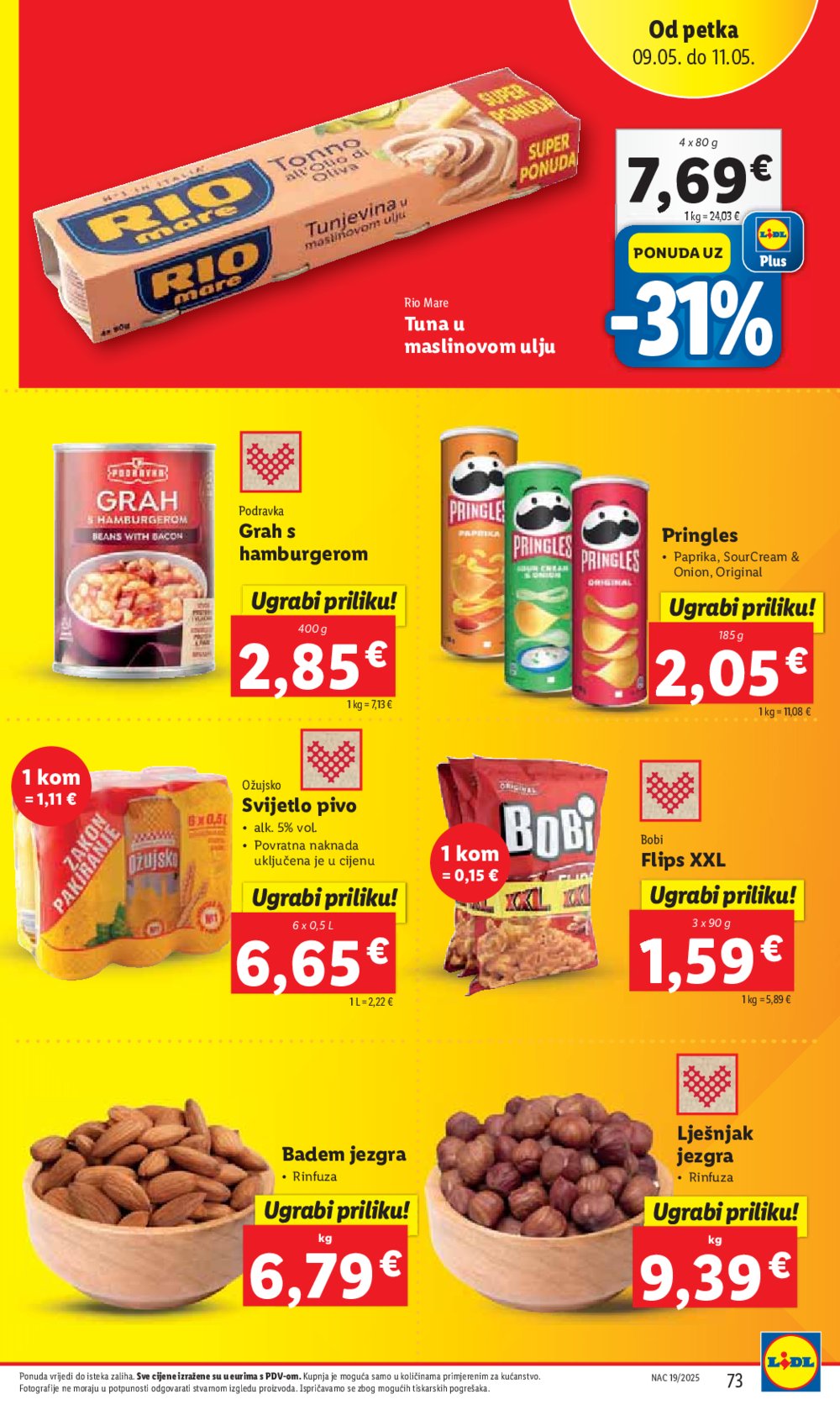 Lidl super ponuda od Ponedjeljka 05.05.-11.05.2025