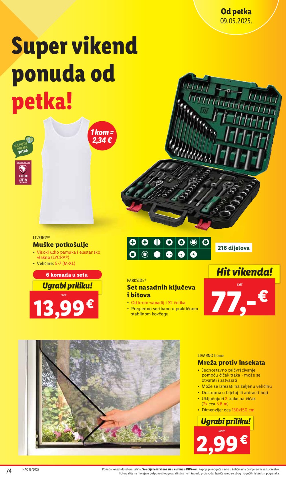 Lidl super ponuda od Ponedjeljka 05.05.-11.05.2025