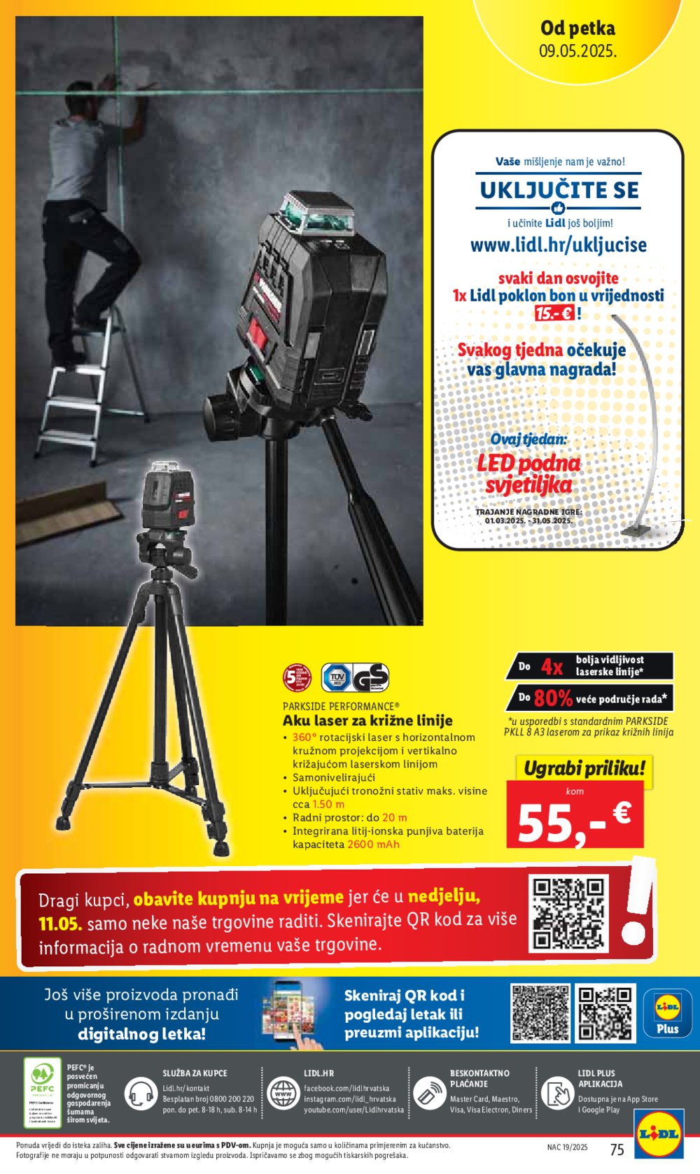 Lidl super ponuda od Ponedjeljka 05.05.-11.05.2025