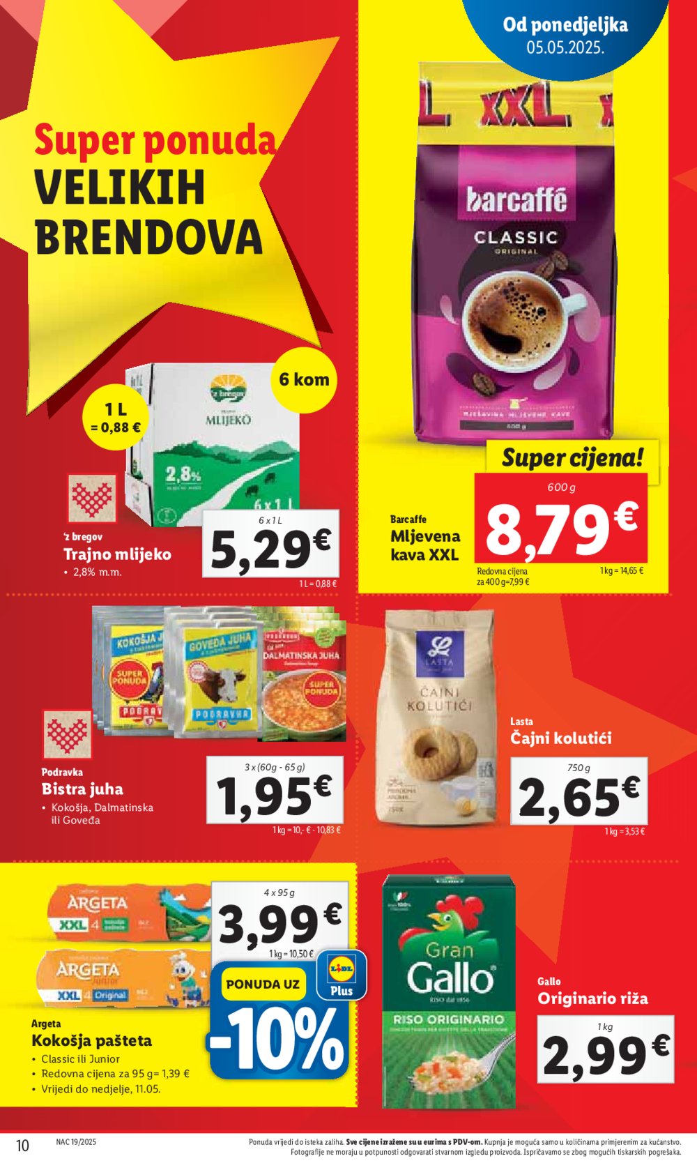 Lidl super ponuda od Ponedjeljka 05.05.-11.05.2025