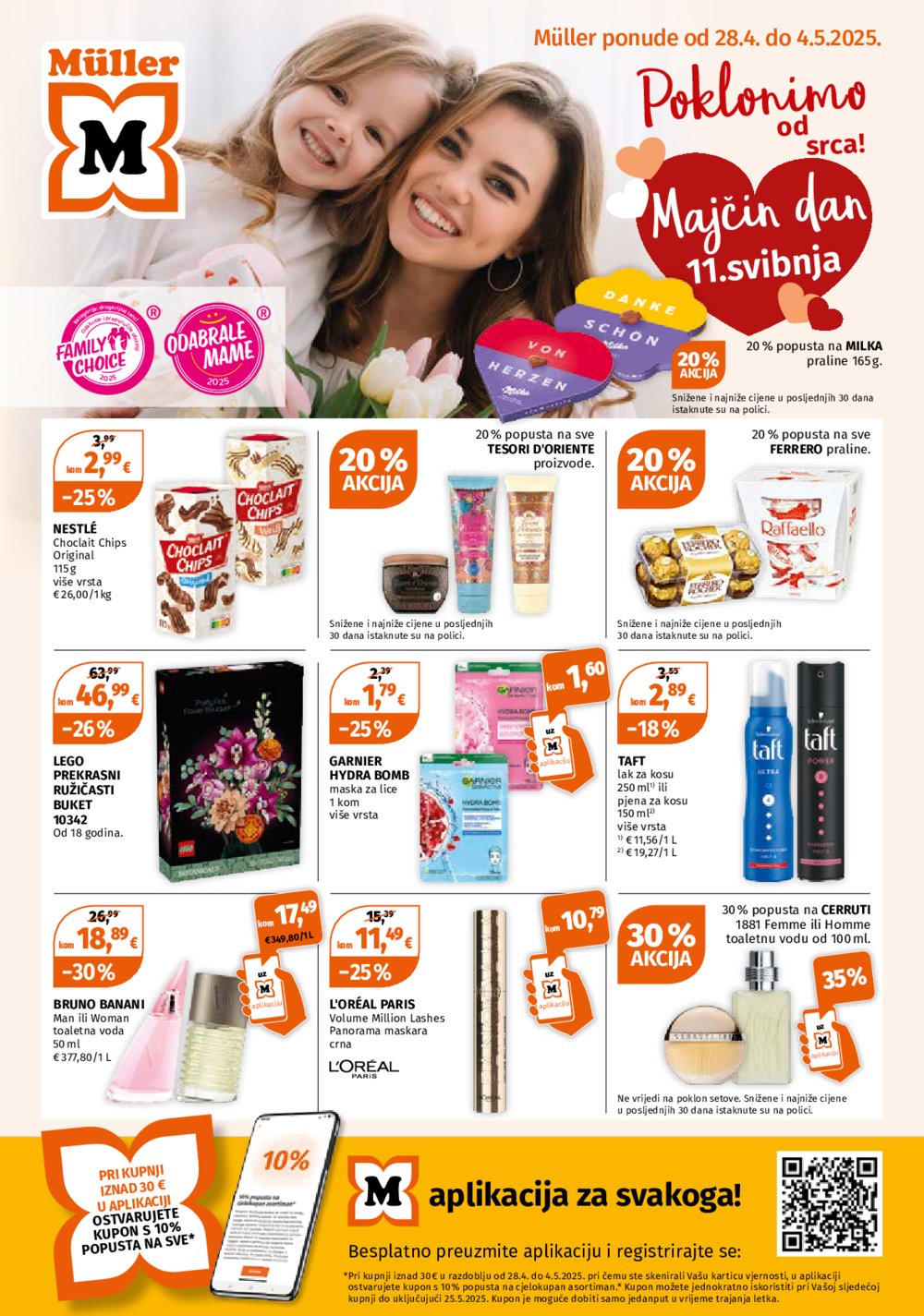 Muller katalog Akcija 28.04. - 04.05.2025.