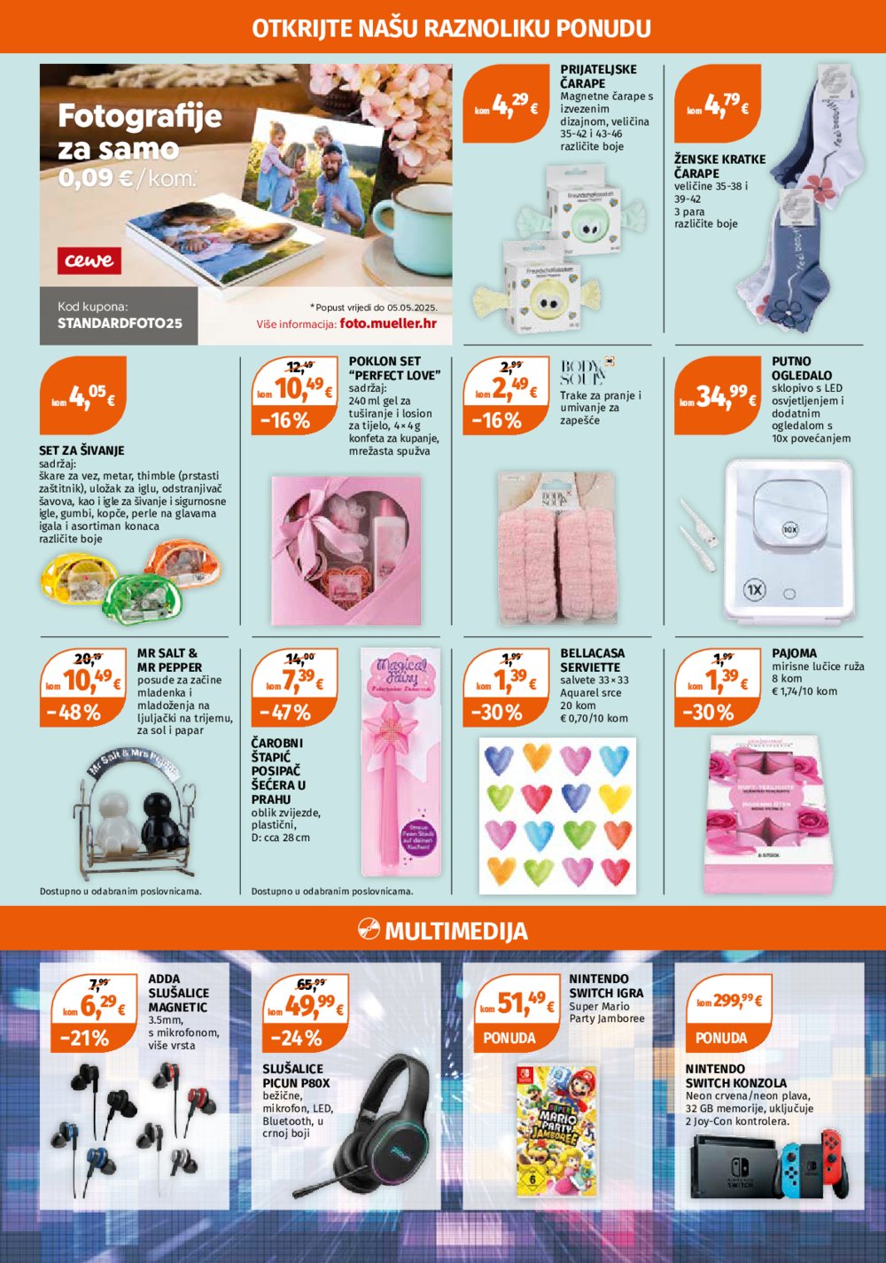 Muller katalog Akcija 28.04. - 04.05.2025.