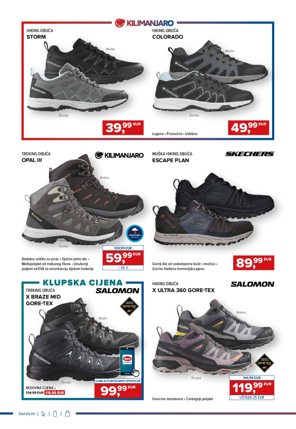 Hervis katalog Zajedno u prirodu 07.05.-13.05.2025. 