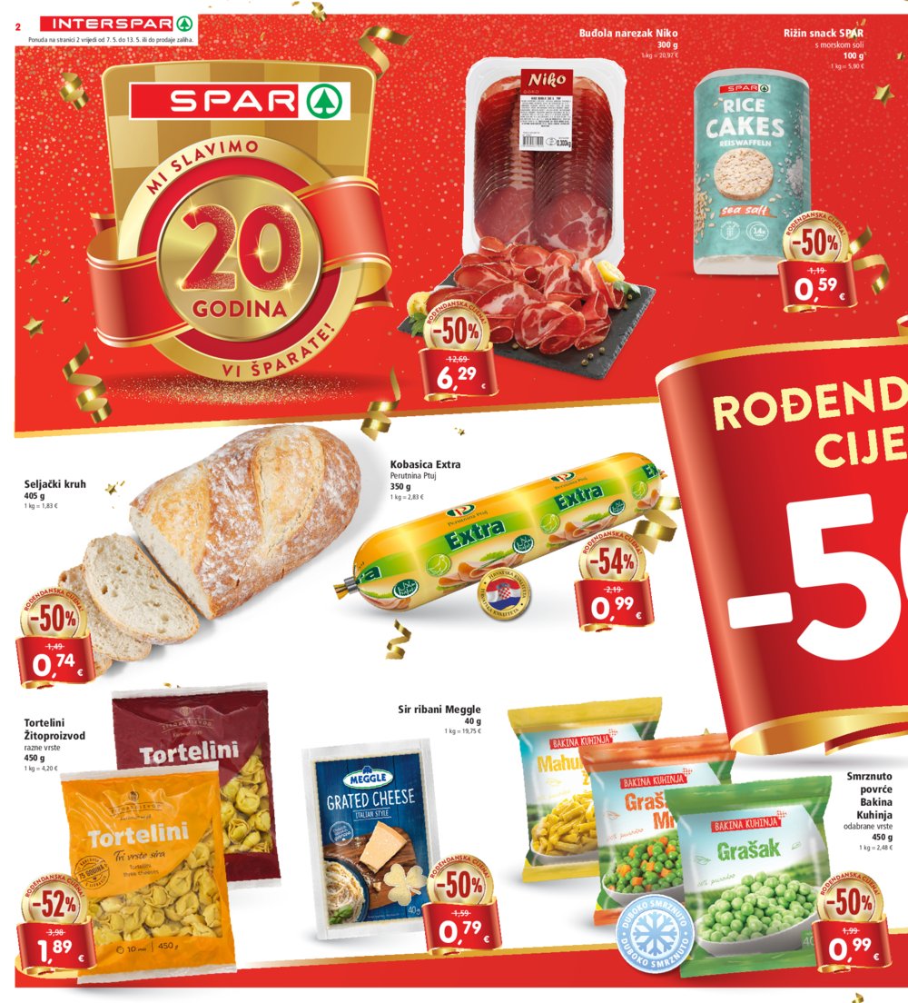 INTERSPAR katalog akcija 07.05.-13.05.2025.
