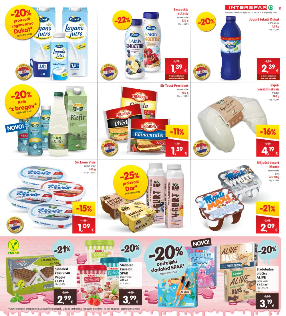 INTERSPAR katalog akcija 07.05.-13.05.2025.
