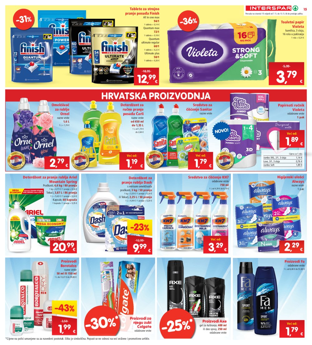 INTERSPAR katalog akcija 07.05.-13.05.2025.
