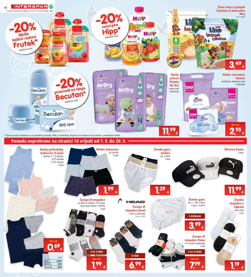INTERSPAR katalog akcija 07.05.-13.05.2025.