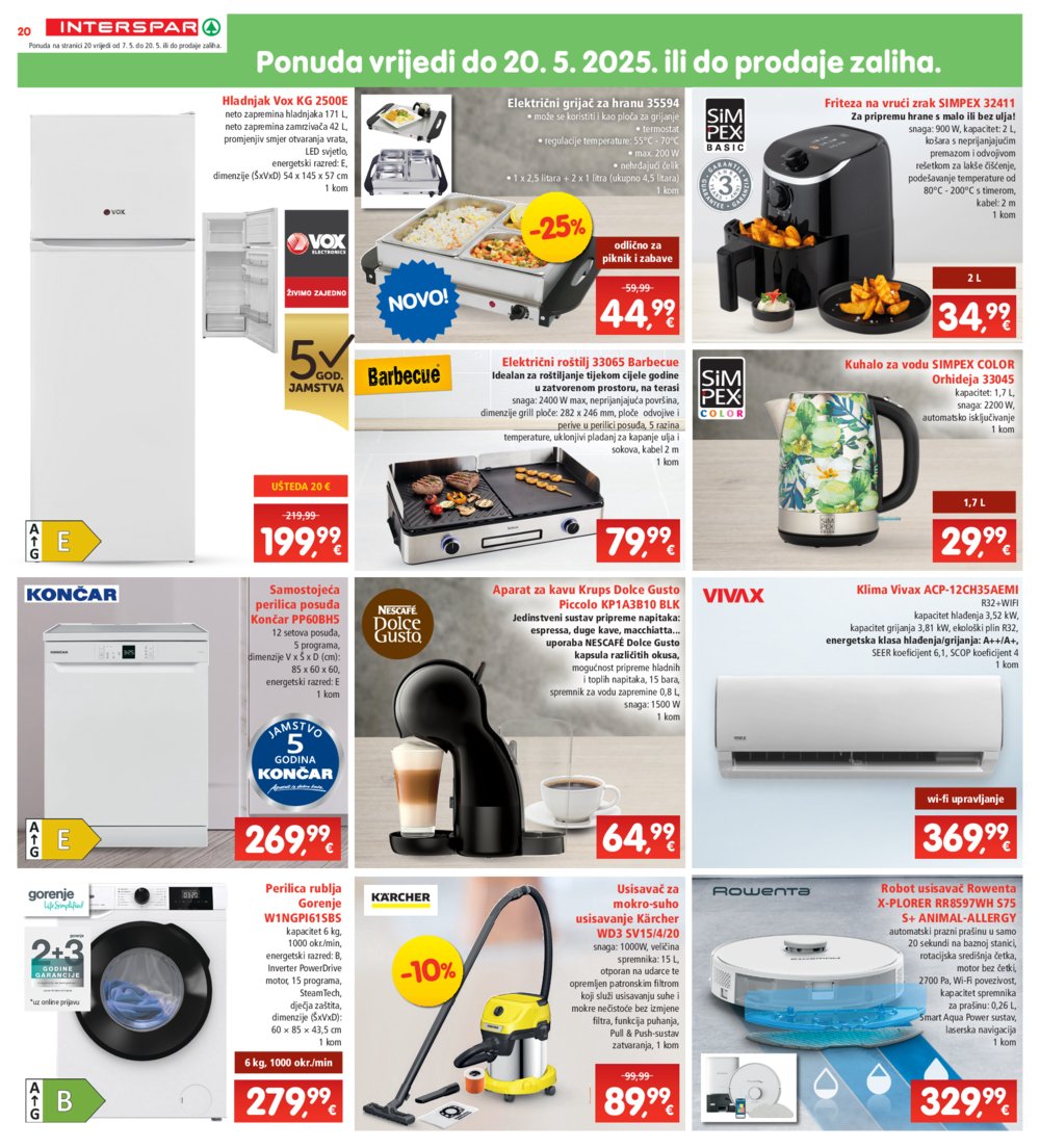 INTERSPAR katalog akcija 07.05.-13.05.2025.