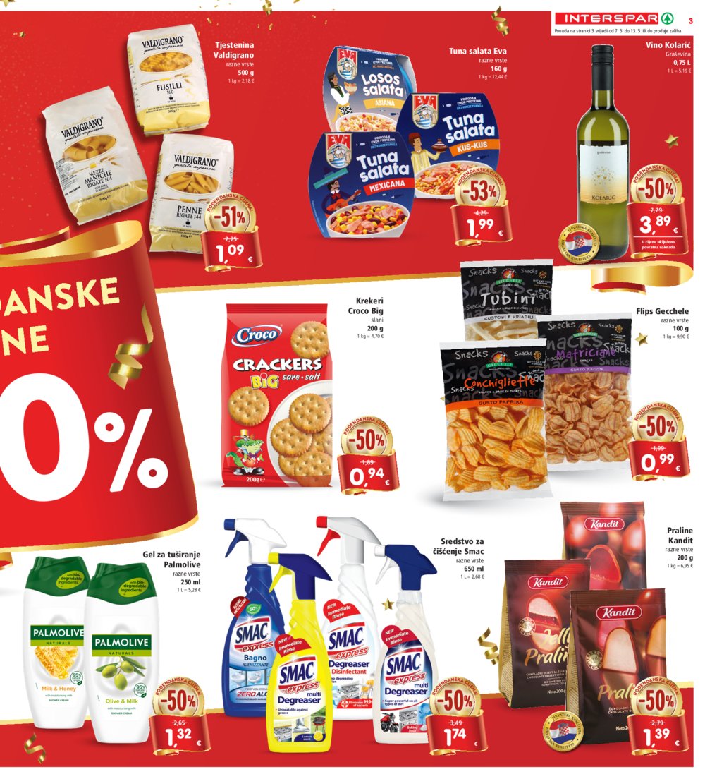 INTERSPAR katalog akcija 07.05.-13.05.2025.