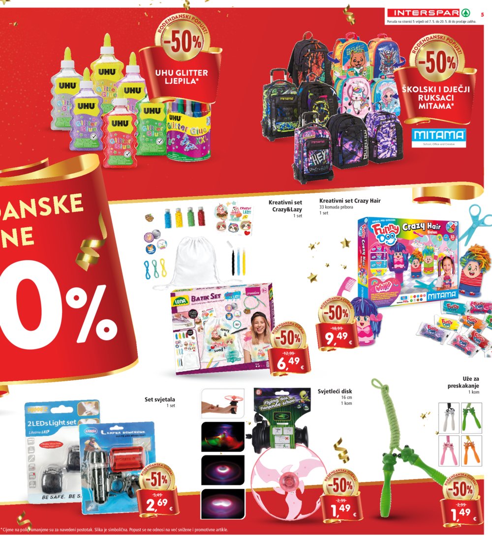 INTERSPAR katalog akcija 07.05.-13.05.2025.