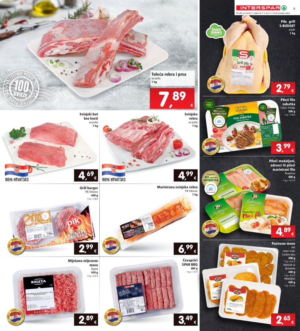 INTERSPAR katalog akcija 07.05.-13.05.2025.