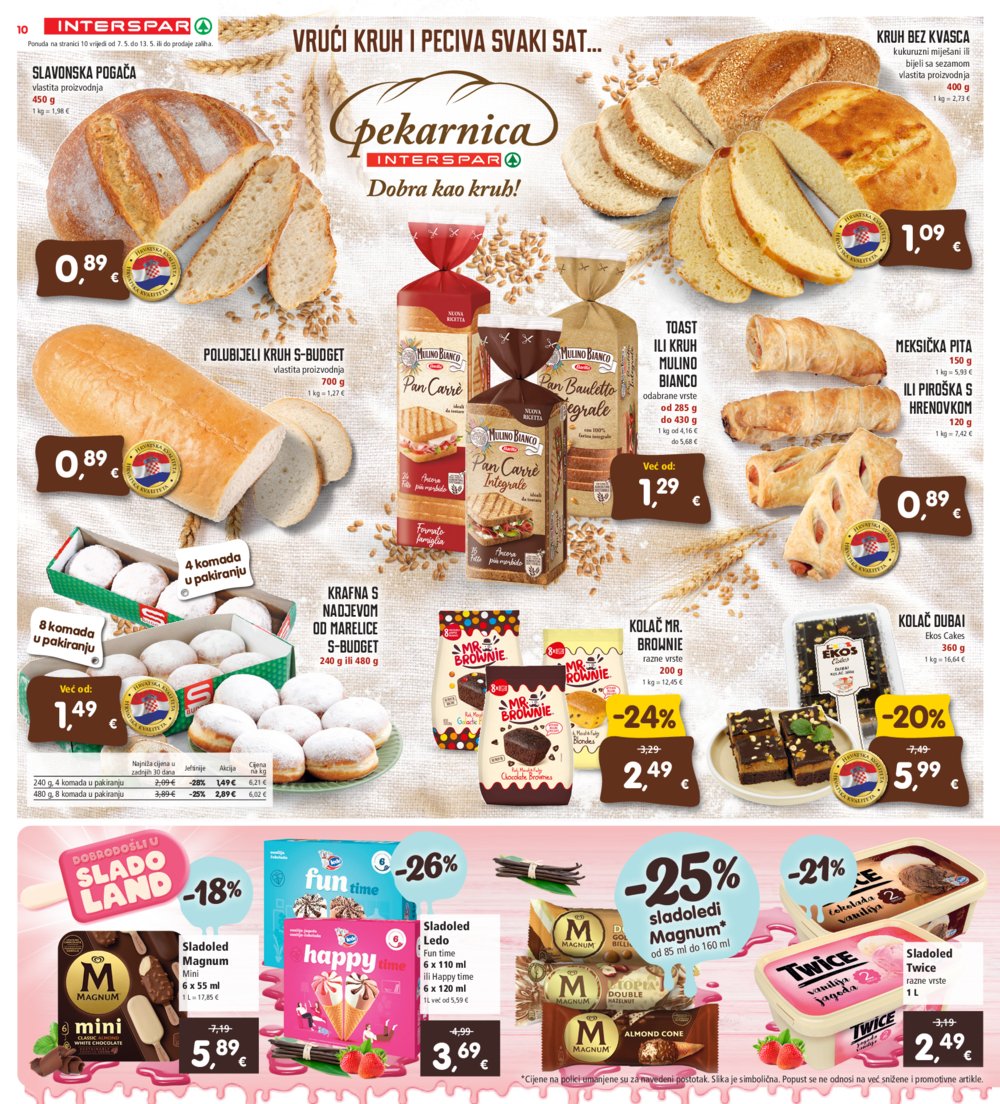 INTERSPAR katalog akcija 07.05.-13.05.2025.