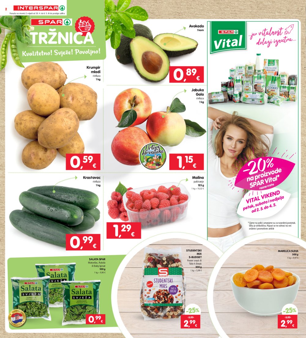 INTERSPAR katalog Akcija 30.04.-06.05.2025.