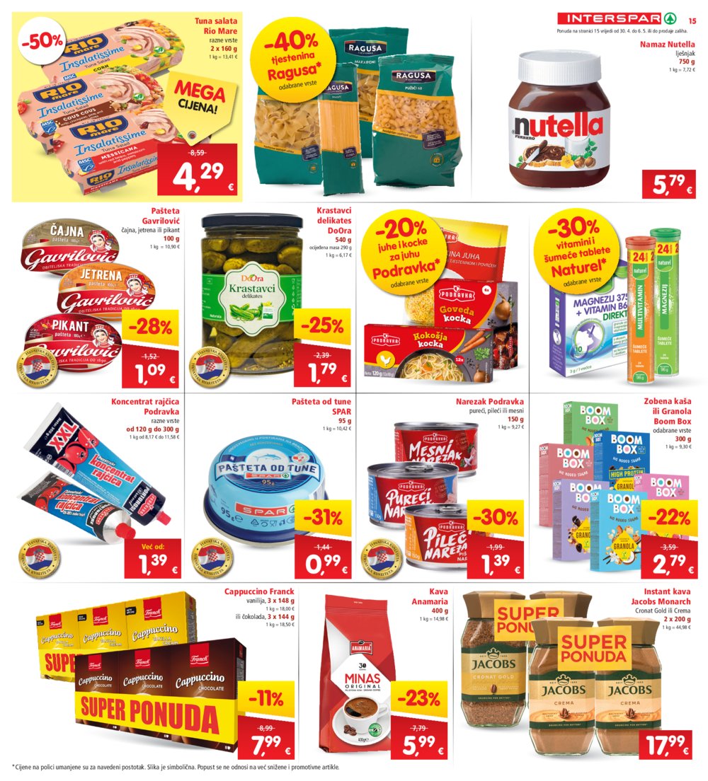 INTERSPAR katalog Akcija 30.04.-06.05.2025.