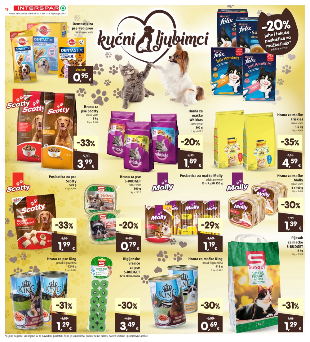 INTERSPAR katalog Akcija 30.04.-06.05.2025.