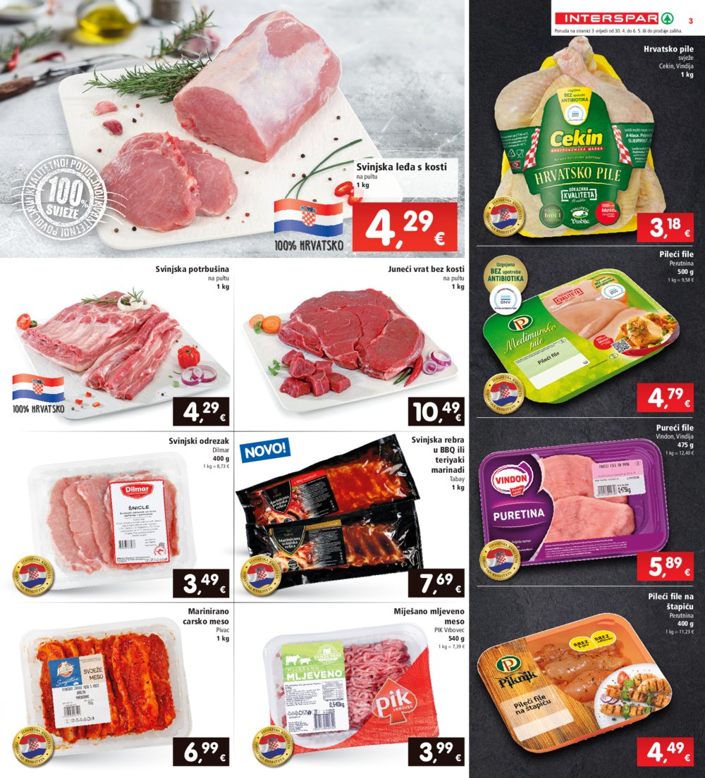 INTERSPAR katalog Akcija 30.04.-06.05.2025.