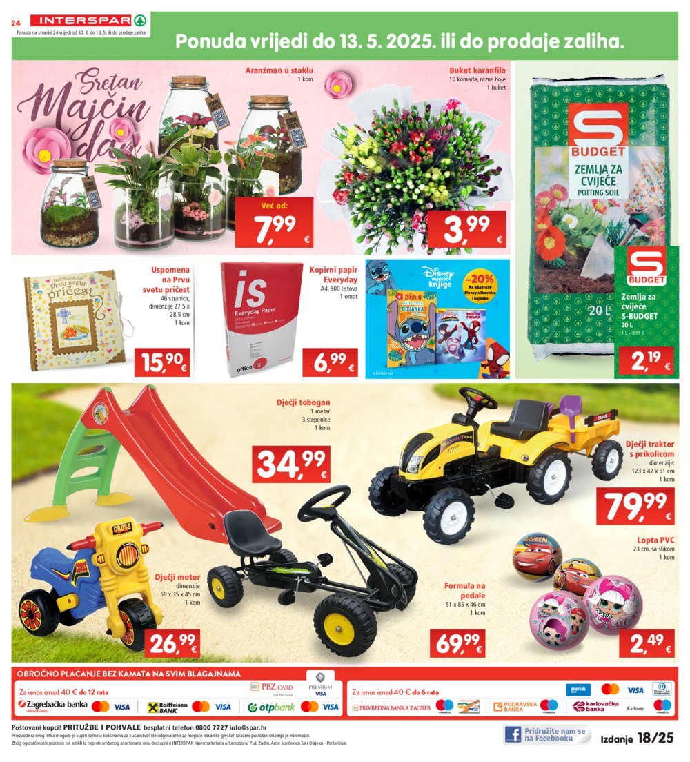 INTERSPAR katalog Akcija 30.04.-06.05.2025.