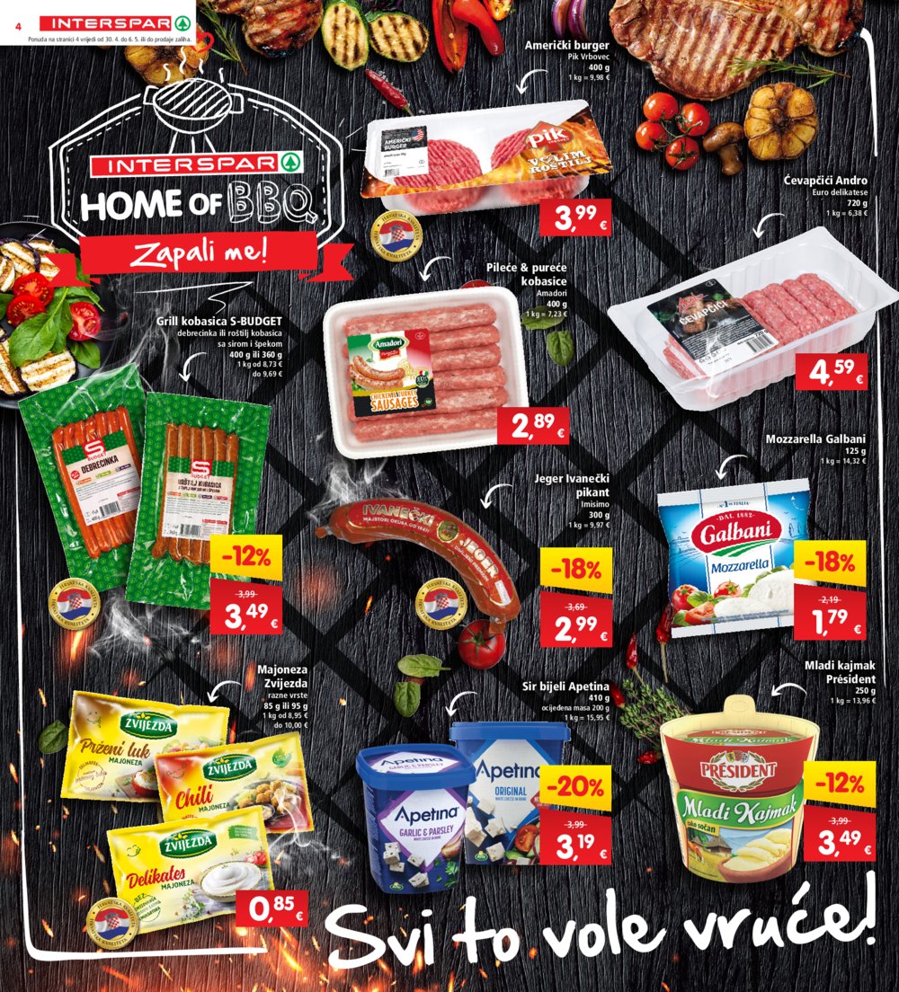 INTERSPAR katalog Akcija 30.04.-06.05.2025.
