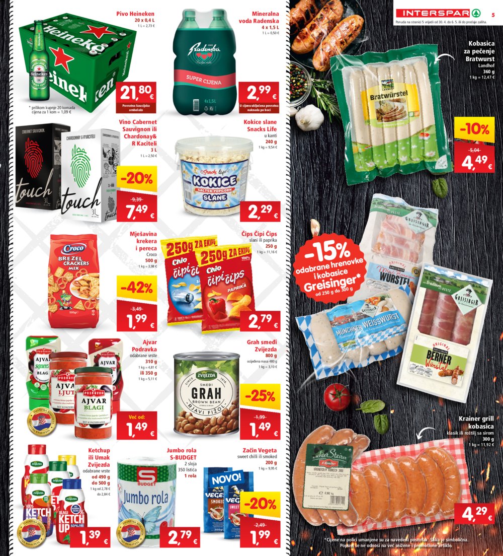 INTERSPAR katalog Akcija 30.04.-06.05.2025.