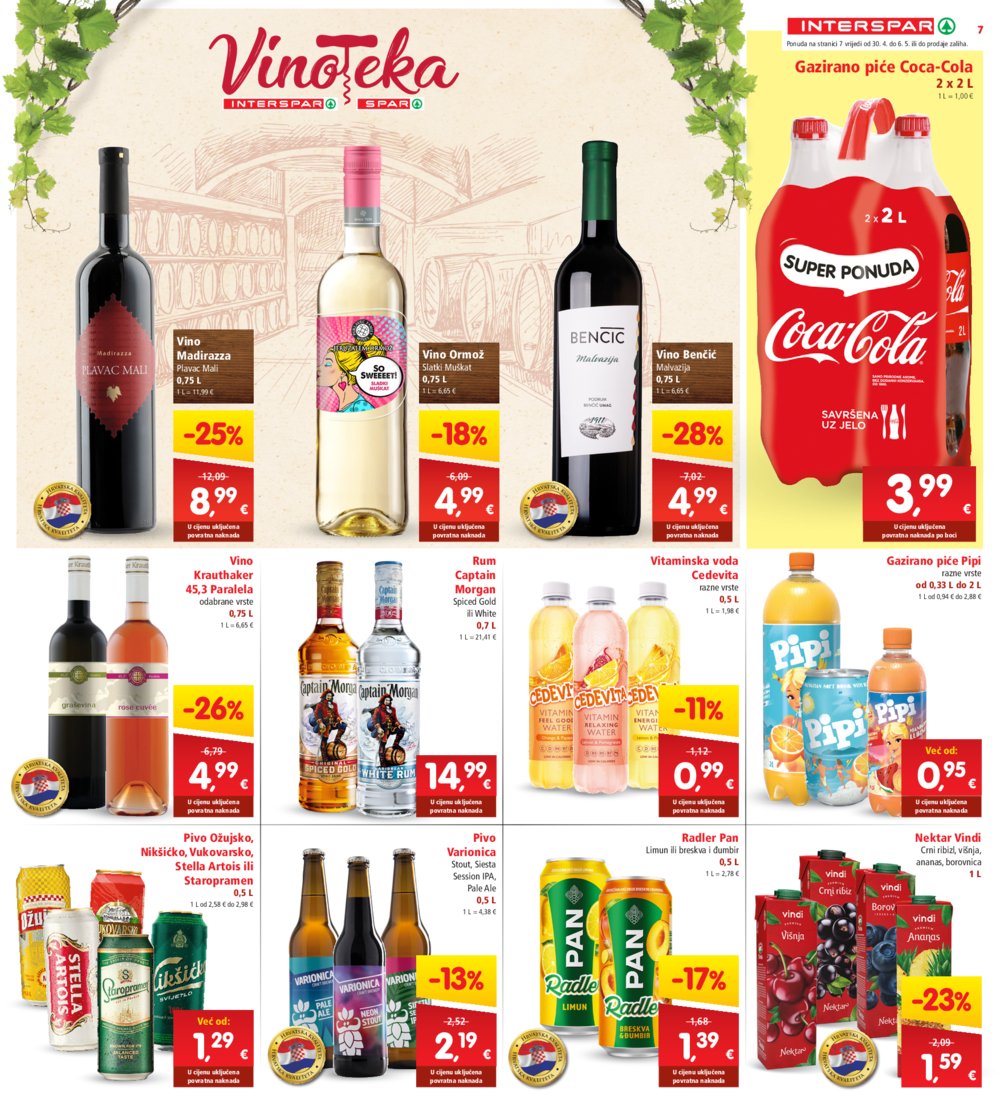 INTERSPAR katalog Akcija 30.04.-06.05.2025.