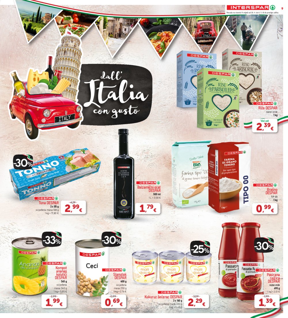 INTERSPAR katalog Akcija 30.04.-06.05.2025.