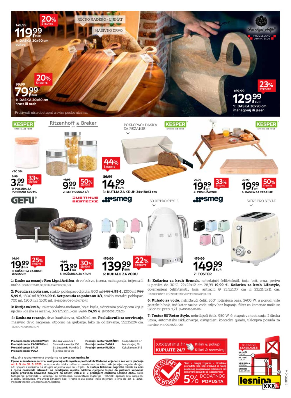 Lesnina Gurmanska avantura katalog akcija 02.05.-31.05.2025.