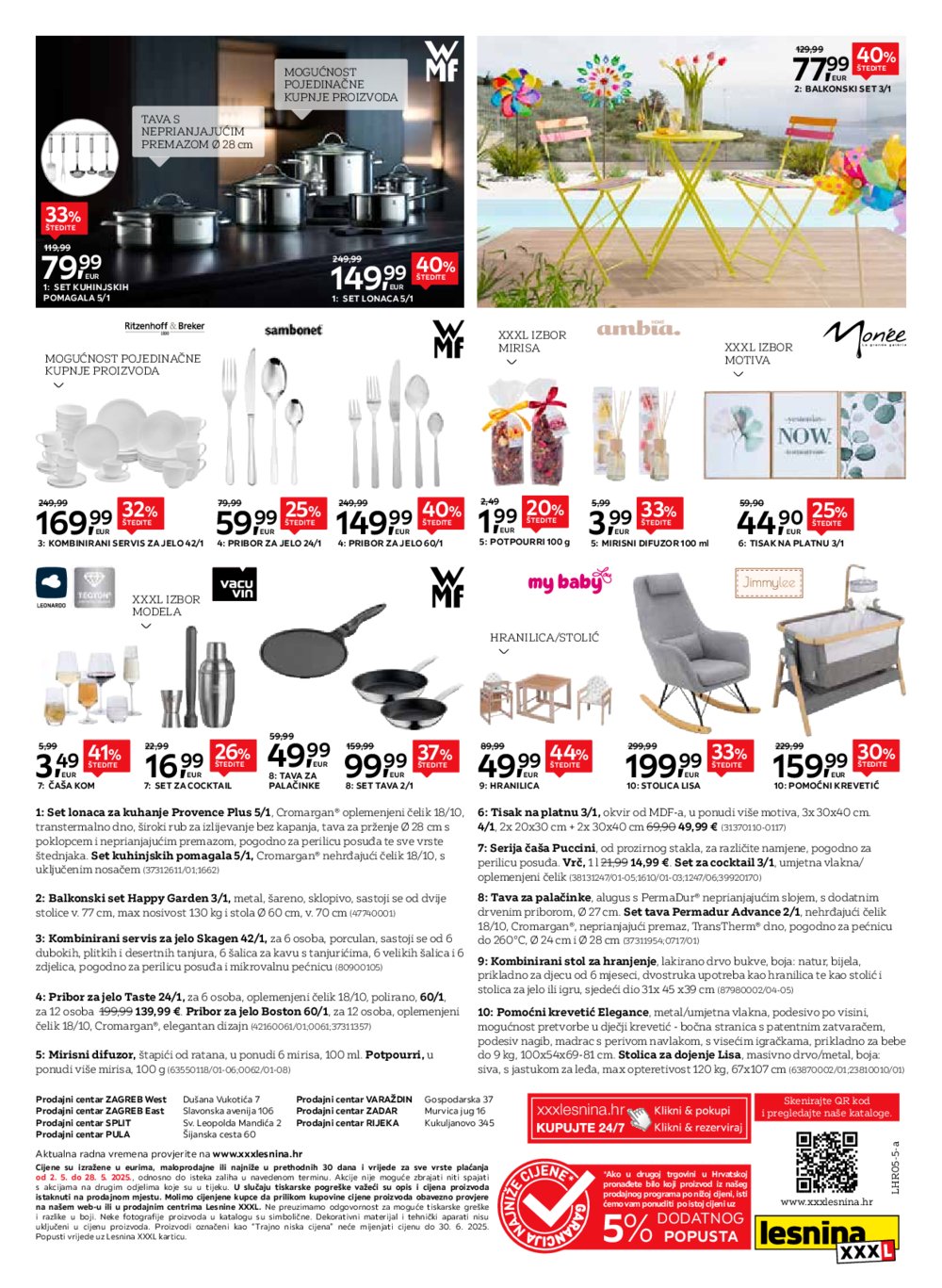 Lesnina Proljetna harmonija katalog akcija 02.05.-28.05.2025.