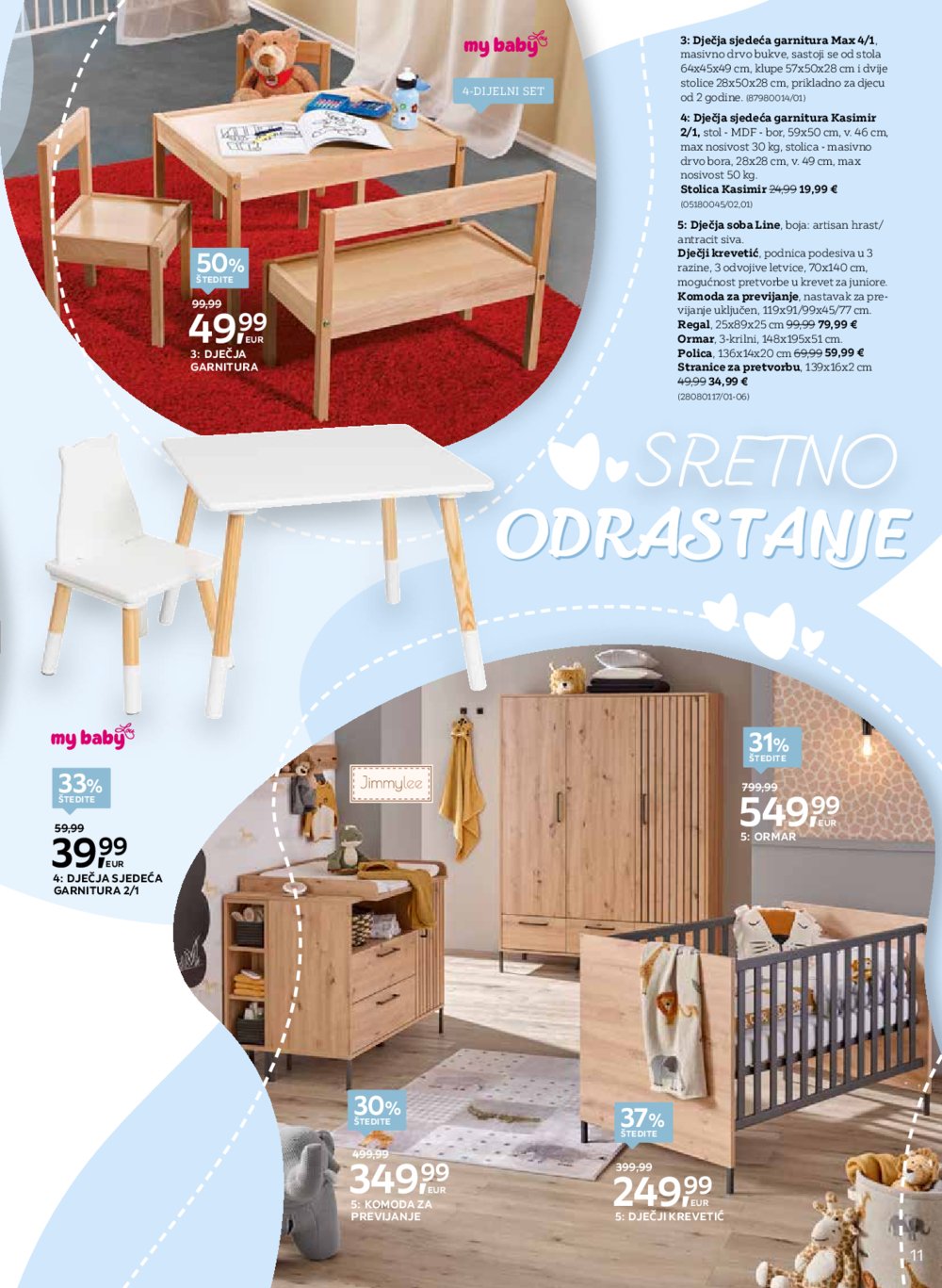 Lesnina Sretno odrastanje katalog akcija 02.05.-31.05.2025.