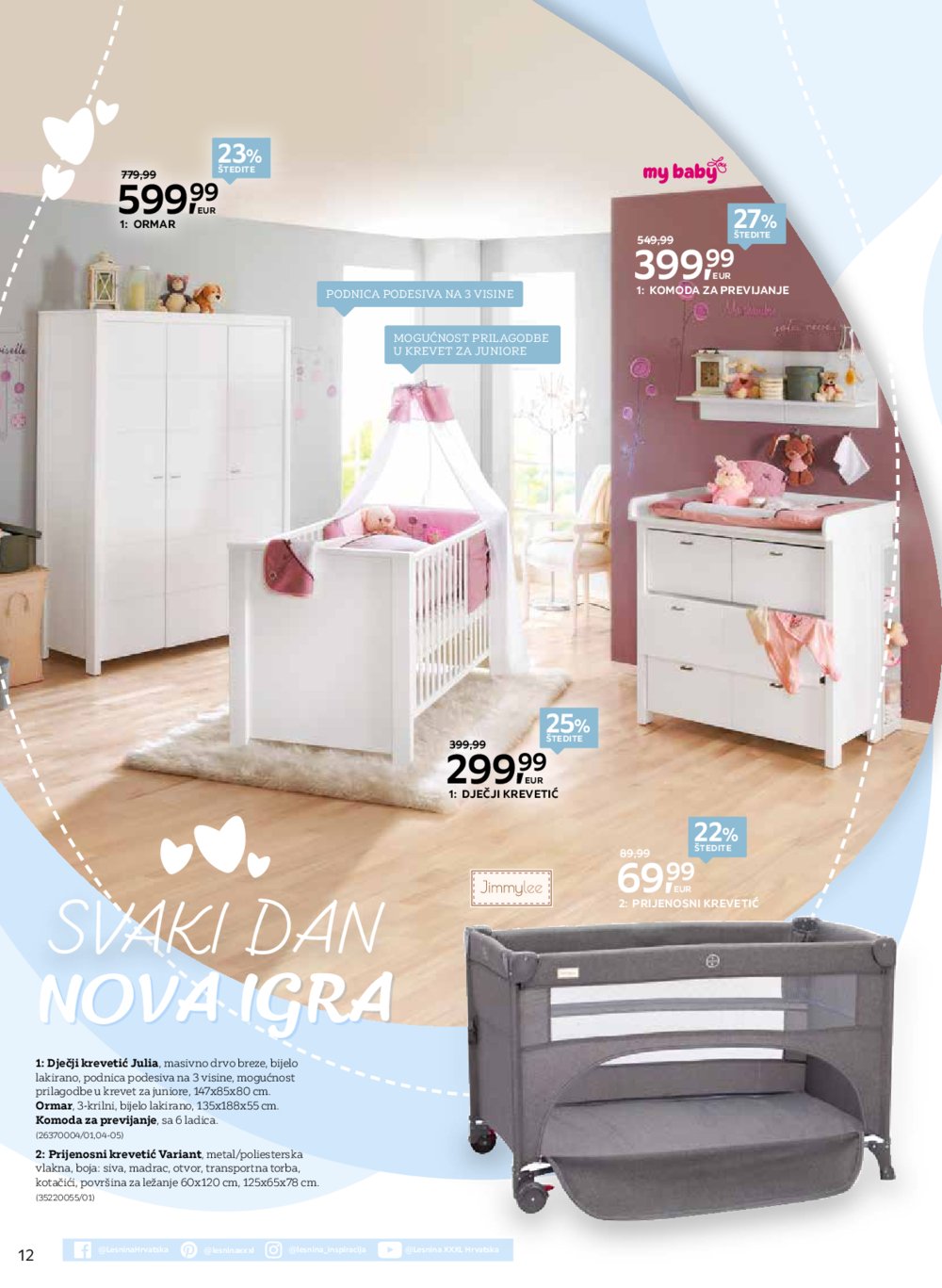 Lesnina Sretno odrastanje katalog akcija 02.05.-31.05.2025.