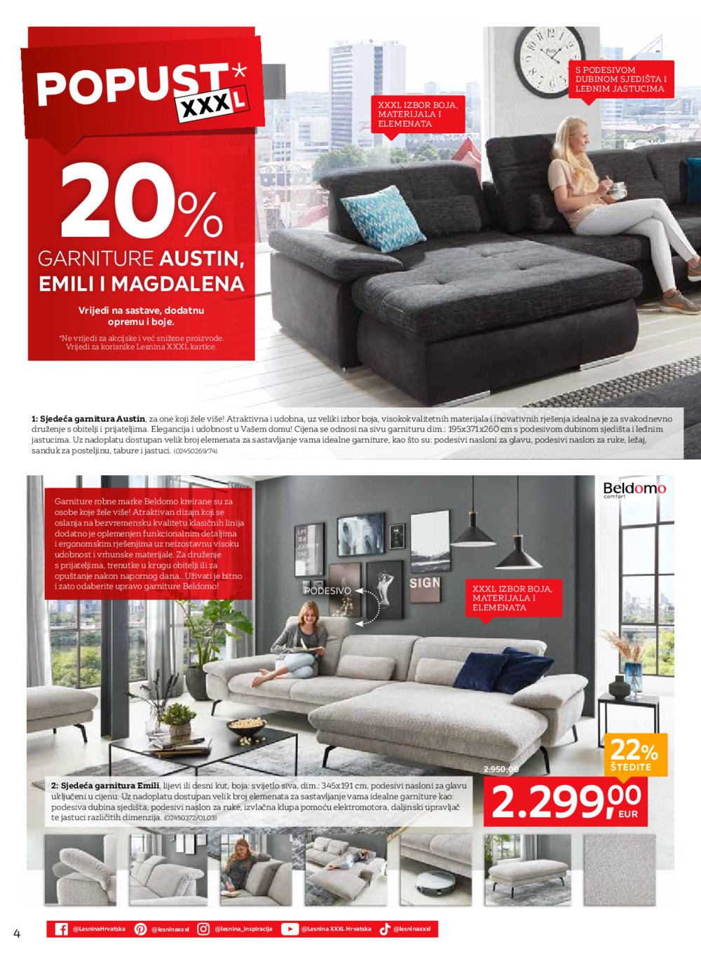 Lesnina Trendovi sajam Milano katalog akcija 02.05.-31.05.2025.