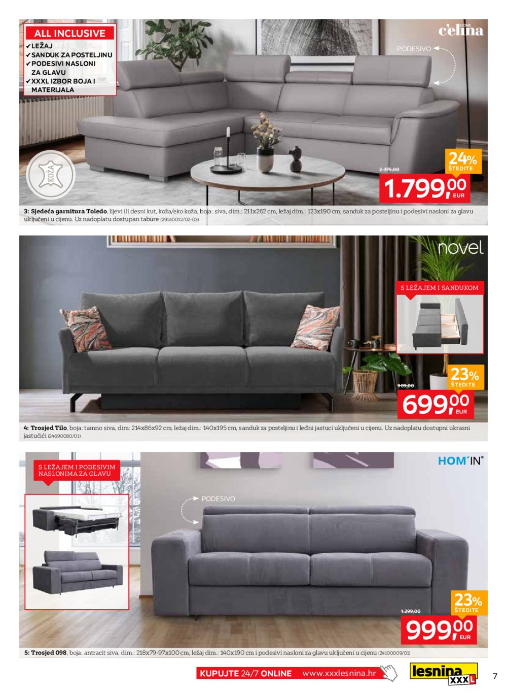 Lesnina Trendovi sajam Milano katalog akcija 02.05.-31.05.2025.